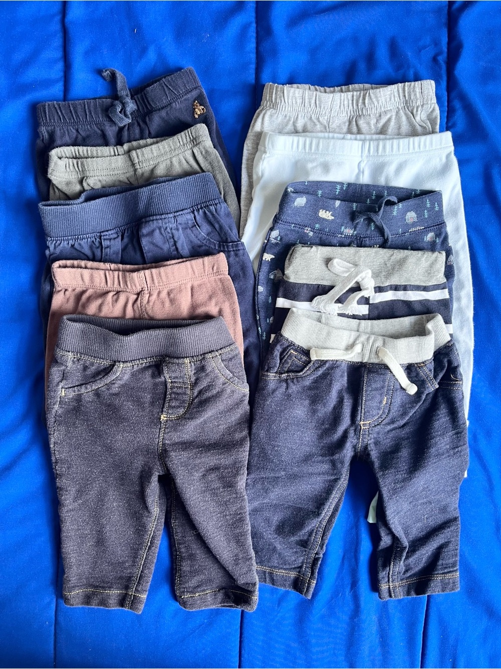 Baby Infant Pants Bundle Lot 3-6 Months (10)
